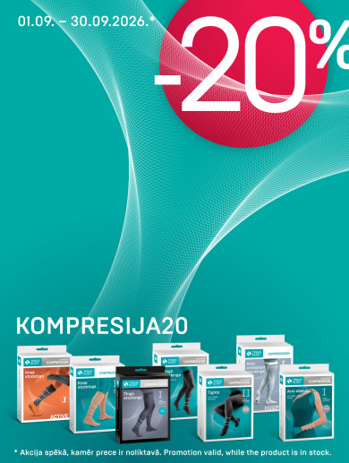 kompresijas izstrādājumiem ar kodu: