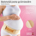Бандаж медицинский эластичный поддерживающий для беременных, c мягкой внутренней стороной. LUX