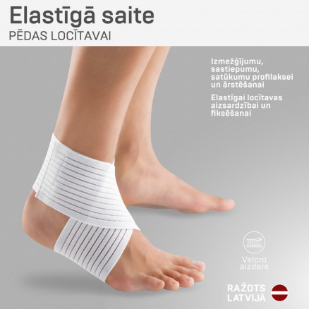 Elastyczny medyczny opatrunek na stopę
