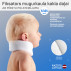Medical head holder with soft fixation for neck vertebra, for children