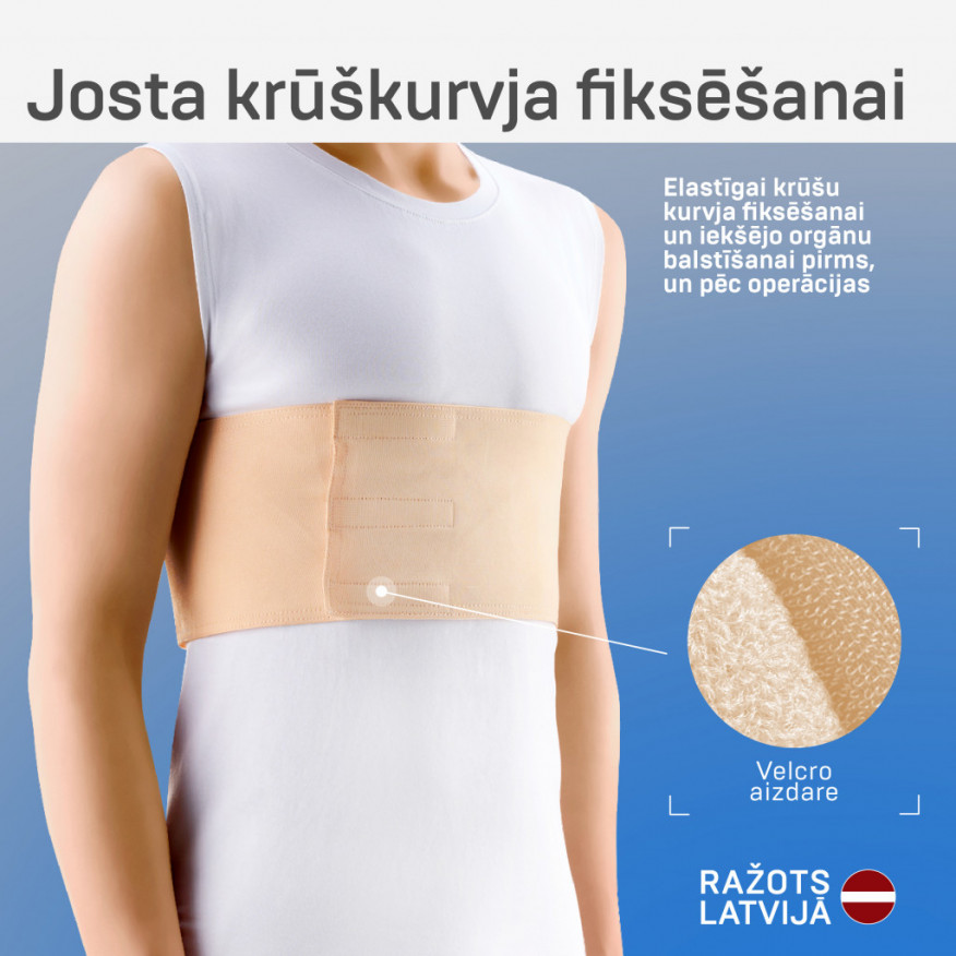 Medicīniskā josta ribu traumu gadījumā (ortoze) Medicīniskā josta ribu traumu gadījumā (ortoze)