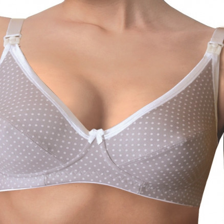 Elastic medical bra for nursing mothers