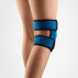 Det medisinske neoprenkne kne-båndet, med åpning for knappe, vårinnsetting, for barn, universal. LUKS