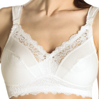 Elastic medical bra for nursing mothers