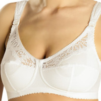 Elastic medical bra for nursing mothers