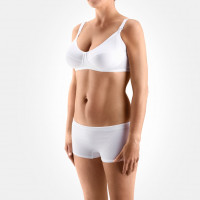 Elastic medical bra for nursing mothers