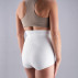 Elastic medical high waistline postnatal briefs and with a silicone band