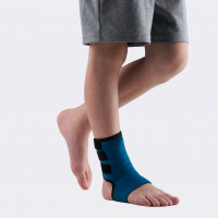 Medical elastic neoprene foot band, with Velcro fastener, for children. LUX