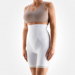 Medizinischer postnataler Slip mit hoher Taille, lang und mit Silikonband