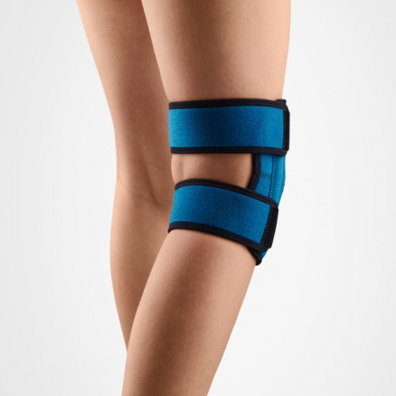 Medizinisches Neoprenknieband mit Öffnung für Knie, Frühlingsinserts, Kinder, universell. LUX