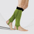 Compression calf sleeves for sport and active lifestyle, with foot straps, unisex. Active