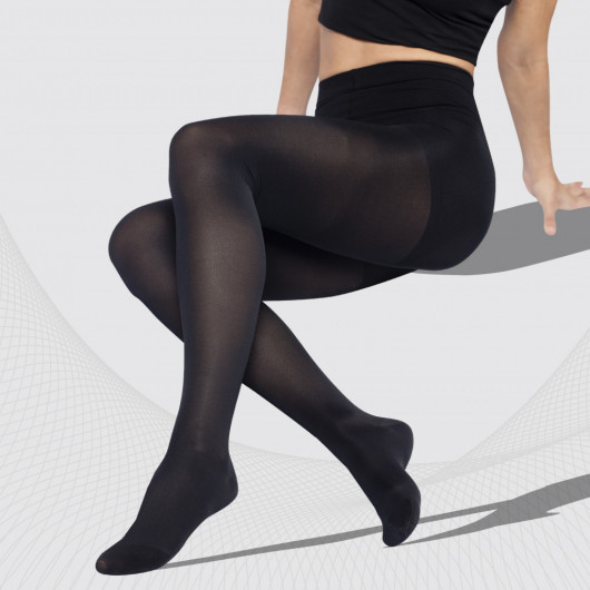 Elastic medical compression tights, extra soft. Soft