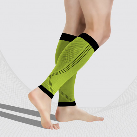 Manchons de veaux de compression pour le sport et le mode de vie actif, Unisex. Actif