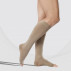 Medical compression knee stockings without toecap, unisex