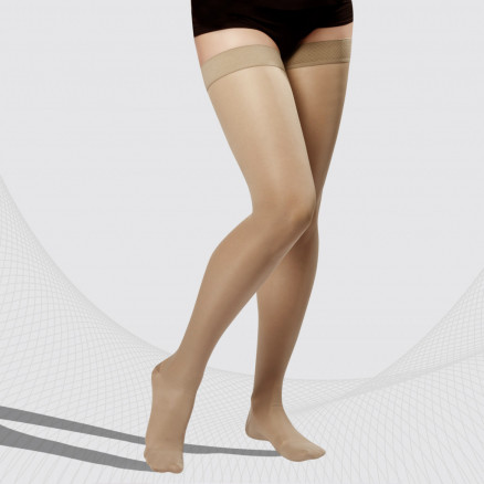 Medical compression thigh stockings, unisex. *The promotion applies only to the prophylactic Compression class!