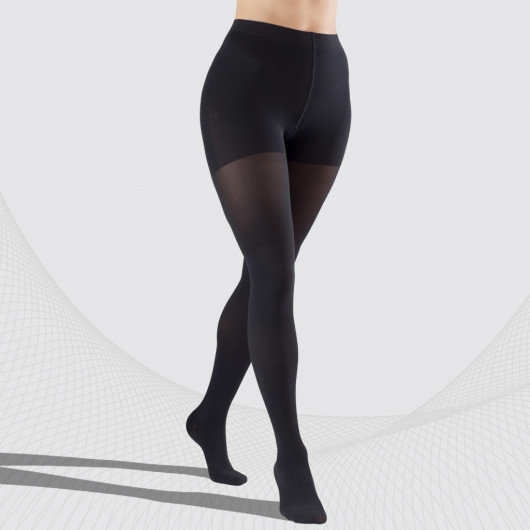 Medical compression tights for larger hip sizes. LUX MAX