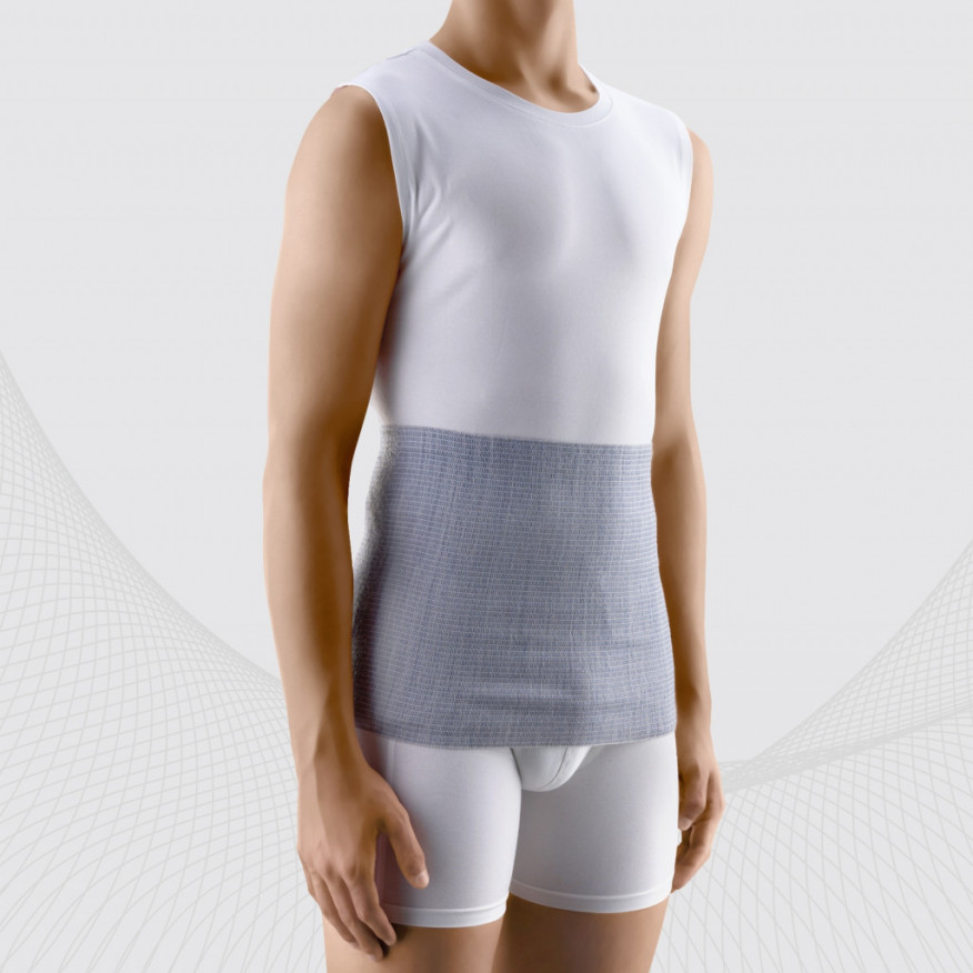 Lumbosacral warming belt grey