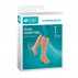 Medical compression knee stockings without toecap, unisex