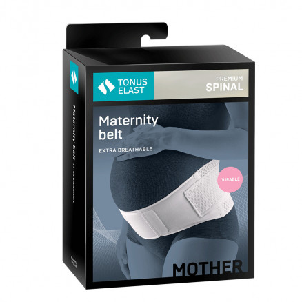 Medicinskt elastiskt graviditetsbälte, av slitstarkt och ventilerande material, AIR