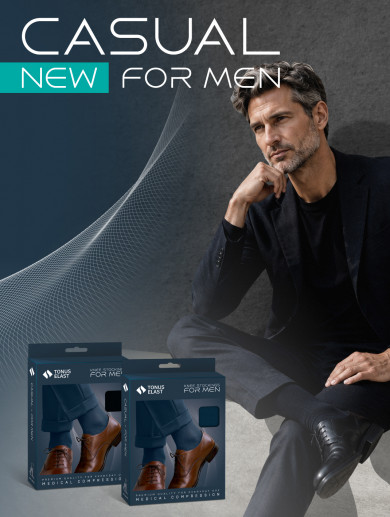 Kompressionsstrümpfe für Herren