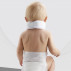 Medical head holder with soft fixation for neck vertebra, for children