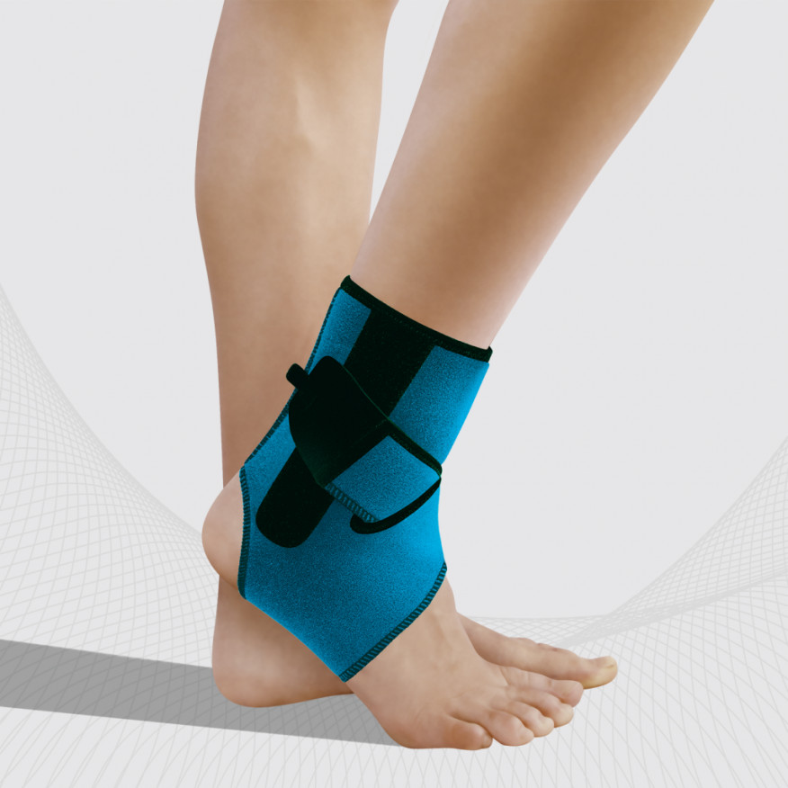 Ankle orthosis with inserts