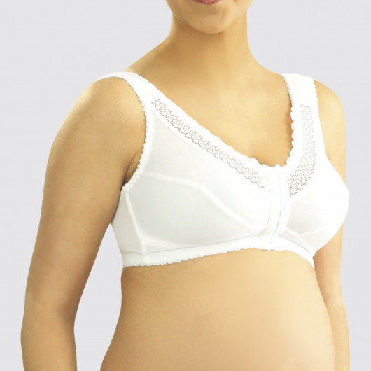 Medical elastic bra for expectant mothers