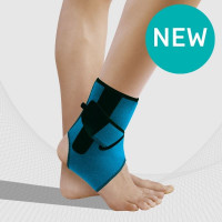 Ankle orthosis with inserts