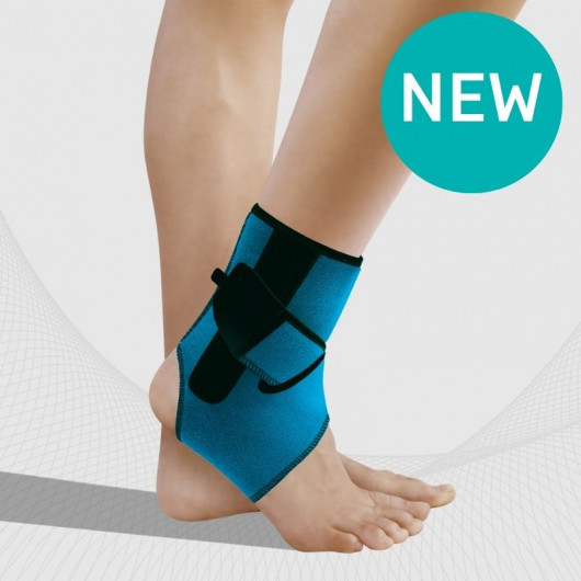Ankle orthosis with inserts