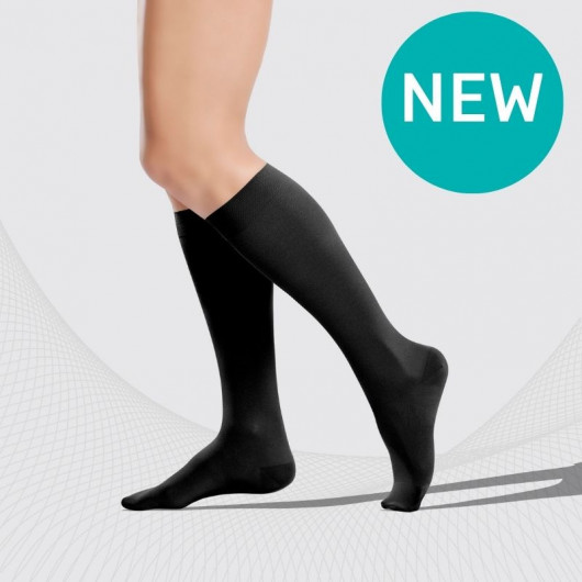 Bas pour genoux à compression médicale, Unisex. LUX 2.0