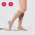 Medicininės kompresinės kojinės iki kelių, tinka vyrams ir moterims 2 porų rinkinys