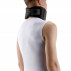 Medical head holder, with soft fixation for neck vertebra