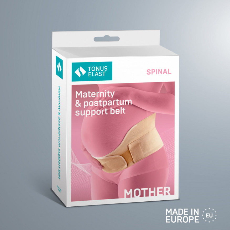 Medical elastic maternity belt, universal