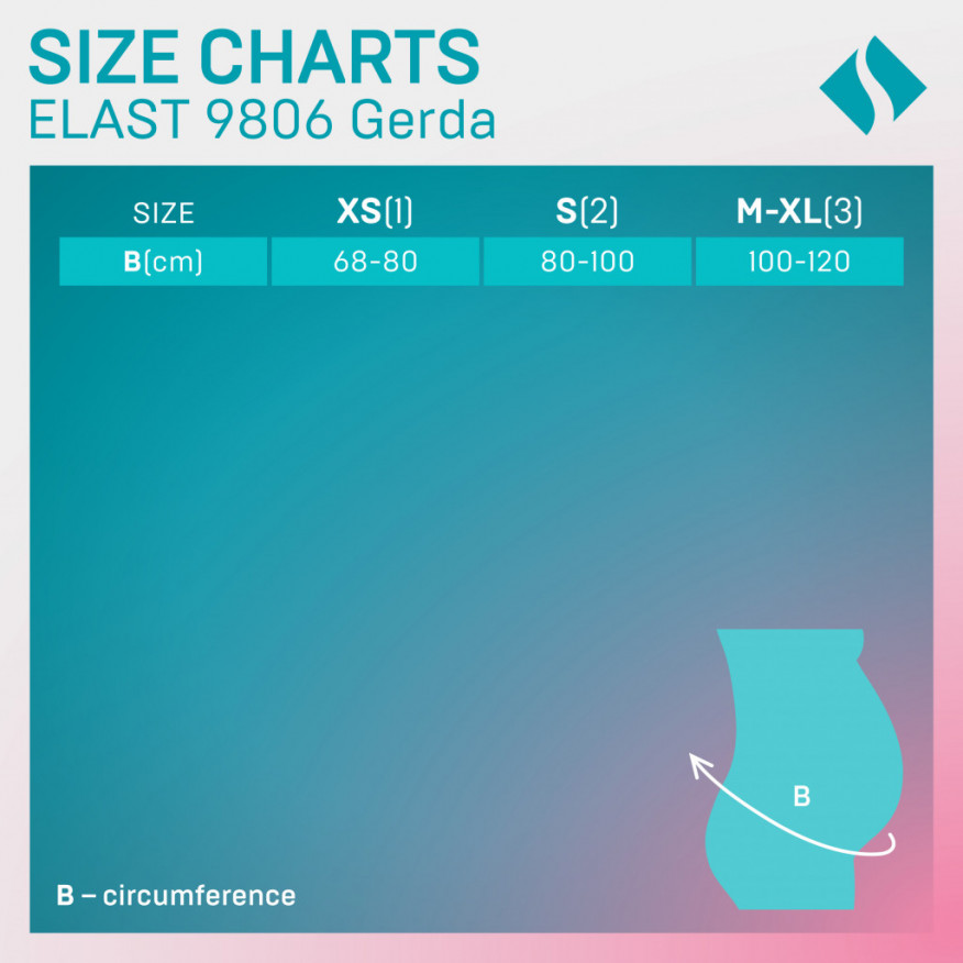 Meditsiiniline elastne rasedusvöö, universaalne