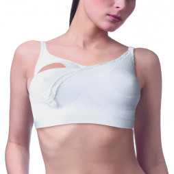 Medical  elastic bra-top for nursing mothers, seamless