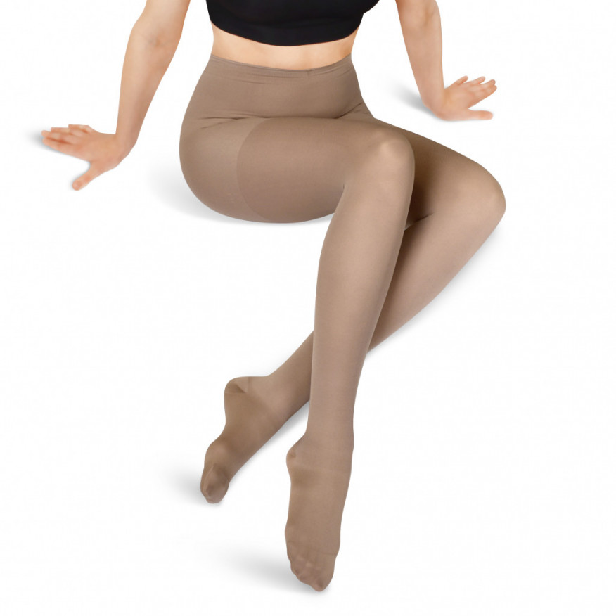 Elastische medizinische Kompressionsstrumpfhose, extra weich. Weich Elastische medizinische Kompressionsstrumpfhose, extra weich. Weich