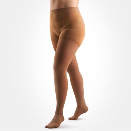 Medical compression tights for larger hip sizes. LUX MAX