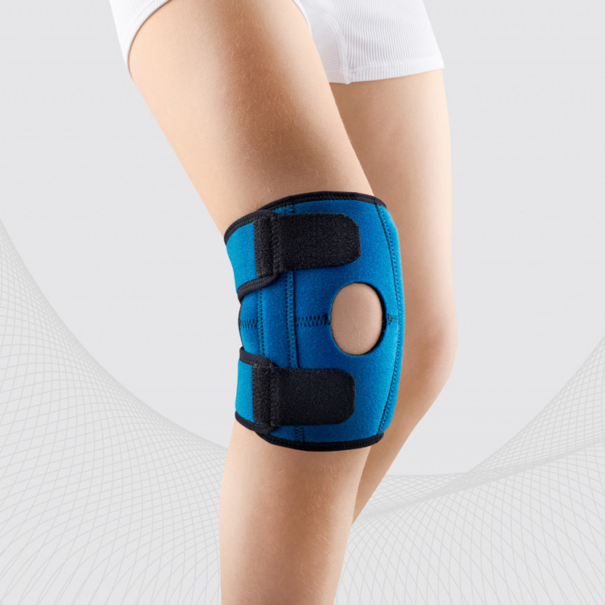 Attelle de genou réglable en flexion-extension tissu foam – goural orthopédie