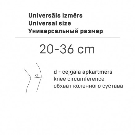 Lääketieteellinen neopreenien polvenauha, polvilumpio, kevätistuimet lapsille, universaali. LUX