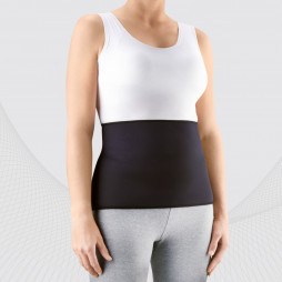 Medical elastic neoprene corset for the lumbar spine