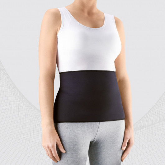 Medical elastic neoprene corset for the lumbar spine