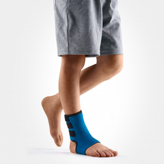 Medical elastic neoprene foot band, with Velcro fastener, for children. LUX