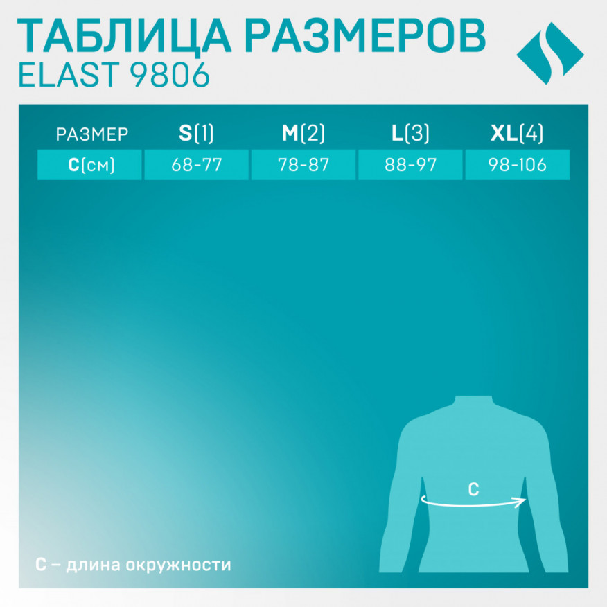 Корректор осанки медицинский эластичный