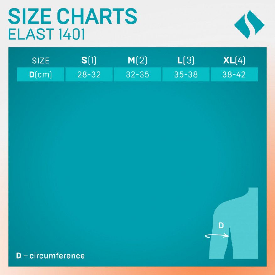 Medyczny elastyczny bandaż neoprenowy do stawu barkowego