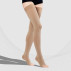 Elastinės medicininės kompresinės šlaunis dengiančios kojinės, nedengiančios kojų pirštų, tinka vyrams ir moterims. Minkštos