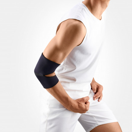 Medicinsk elastisk neoprenfixerare för armbågsled