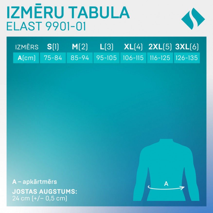 Medicininis elastinis juosmeninės stuburo dalies neopreno korsetas