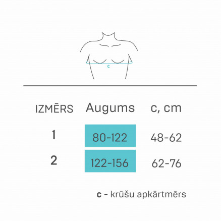 Clavicular reclinator for collarbone repositioning, for kids