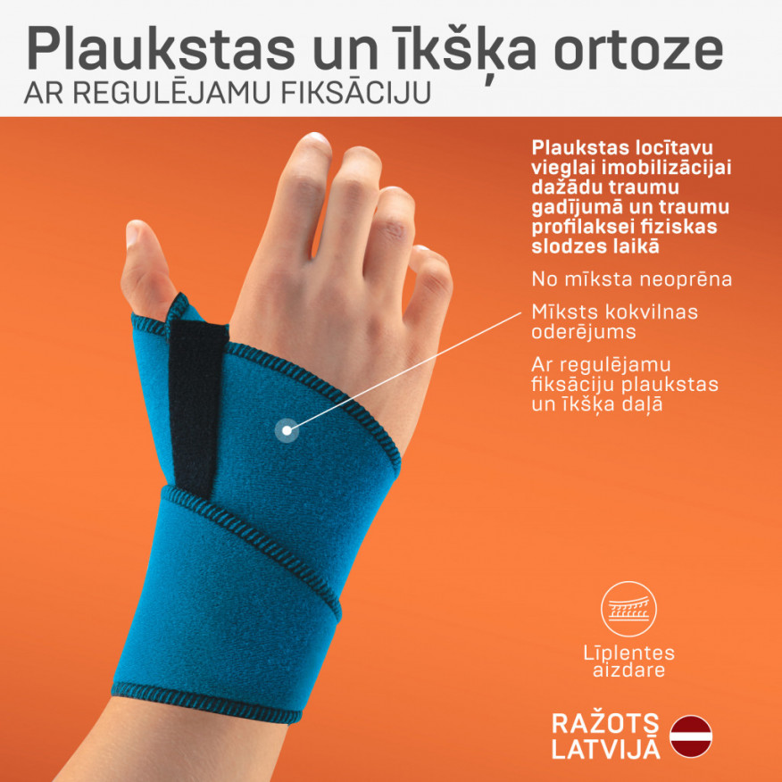 Wrist and thumb orthosis