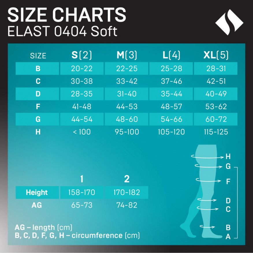 Collants élastiques de compression médicale, extra mous. Soft Collants élastiques de compression médicale, extra mous. Soft